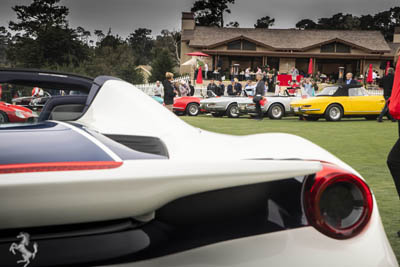 TRIBUTE TO FERRARI SPIDERS PEBBLE BEACH 2018